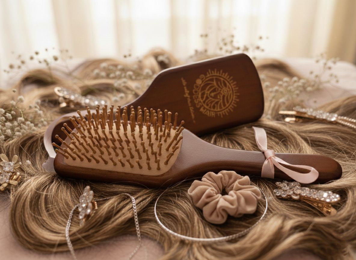 Goddess Hair – Luxury Paddle Brush Coming soon